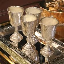 Silver Wine Glass